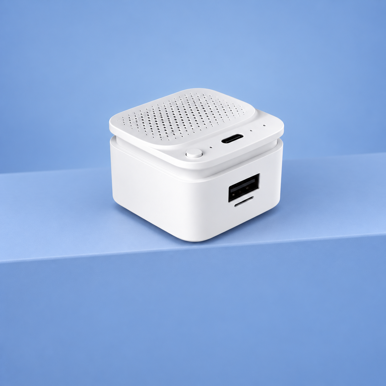 白色 AI 语音交互终端
