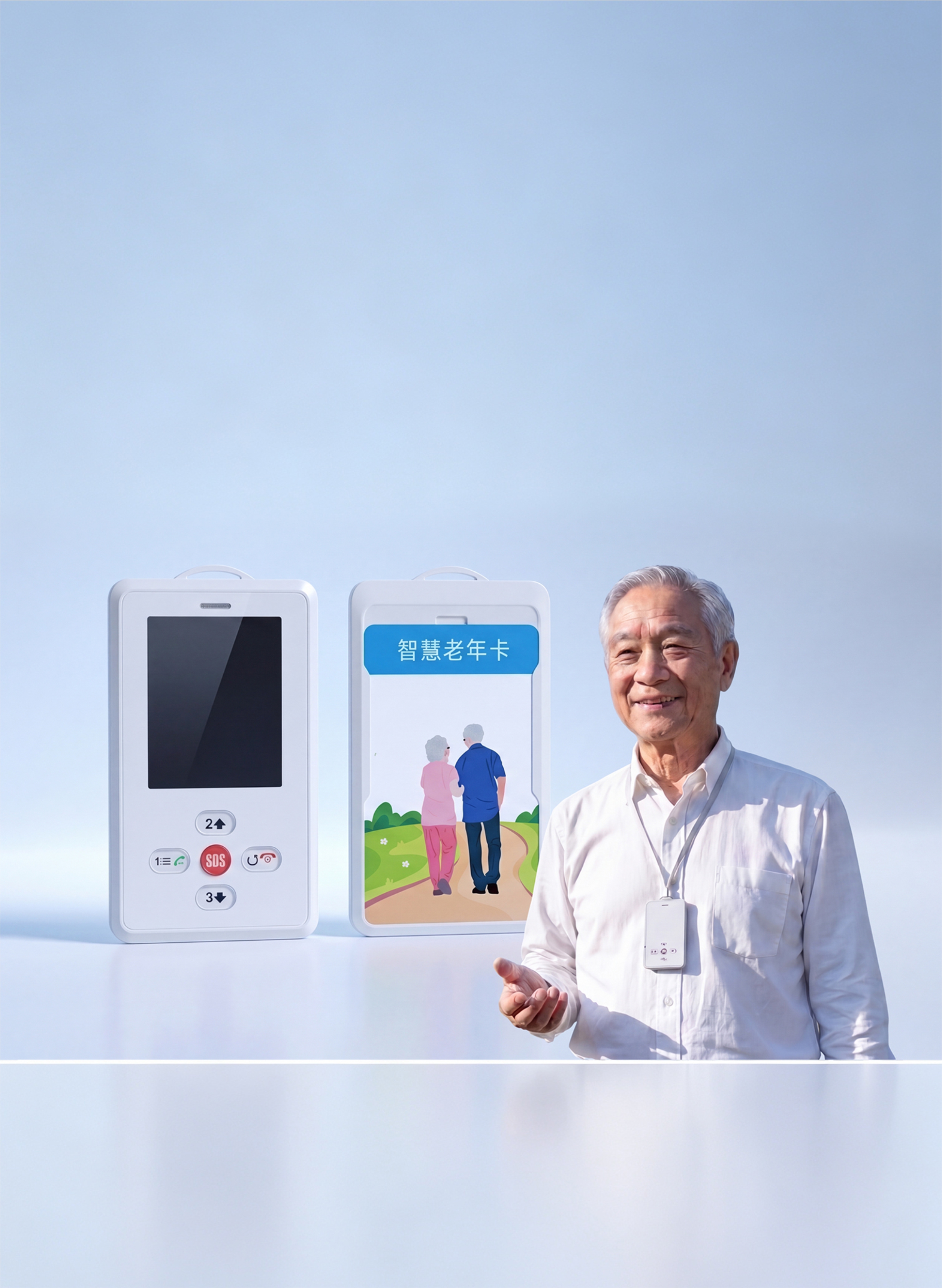 电子胸牌与定位设备
